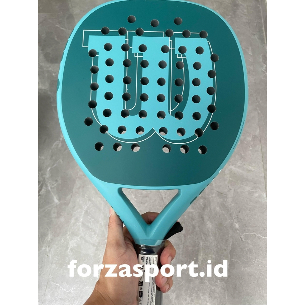 Jual Wilson Pace V1 Blue Raket Padel Original | Shopee Indonesia