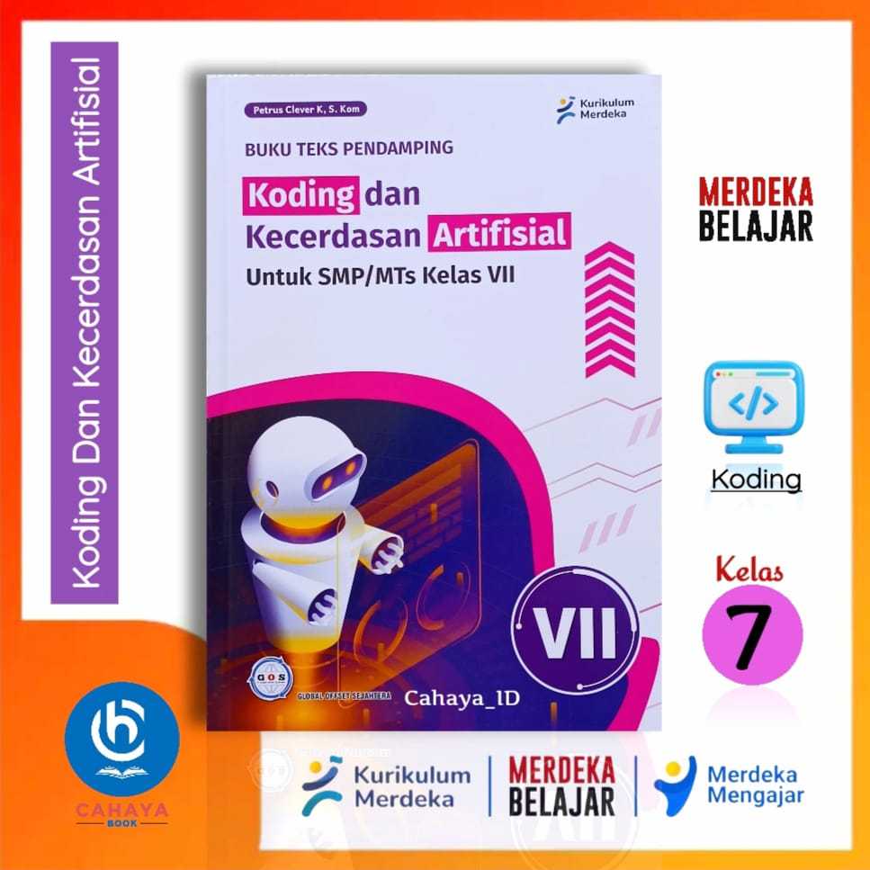 Jual Penerbit GOS Buku Koding Dan Kecerdasan Artifisial Untuk SMP/MTs ...