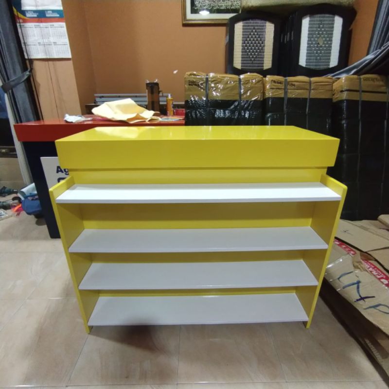 Jual meja kasir Display serbaguna dgn lampu LED | Shopee Indonesia