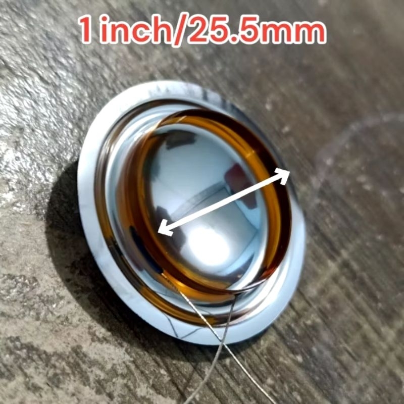 Jual spul spool tweeter twiter national 25,5mm TITANIUM 1 inch 25,5 ...