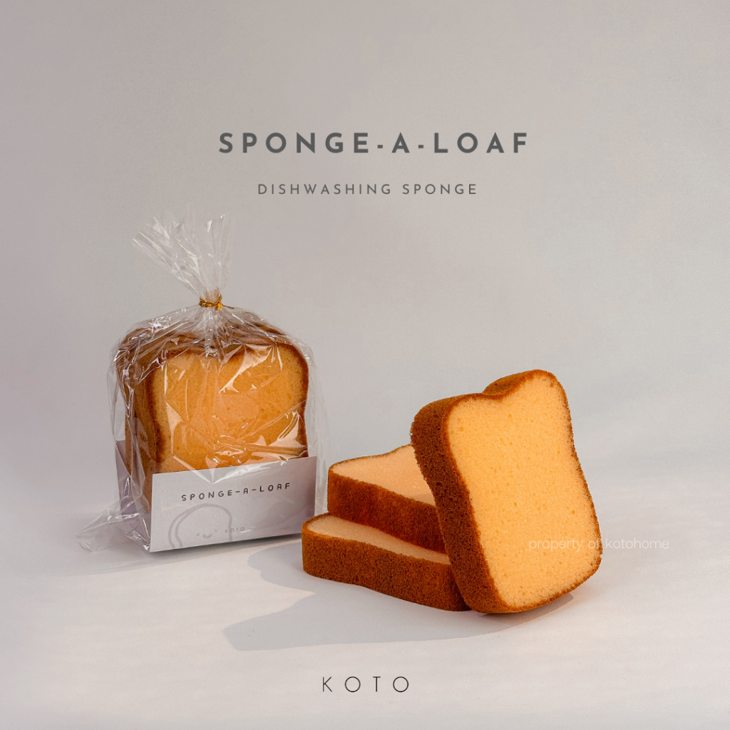 Jual KOTO Bread Dishwashing Sponge / Spons Cuci Piring / Sabut Busa ...