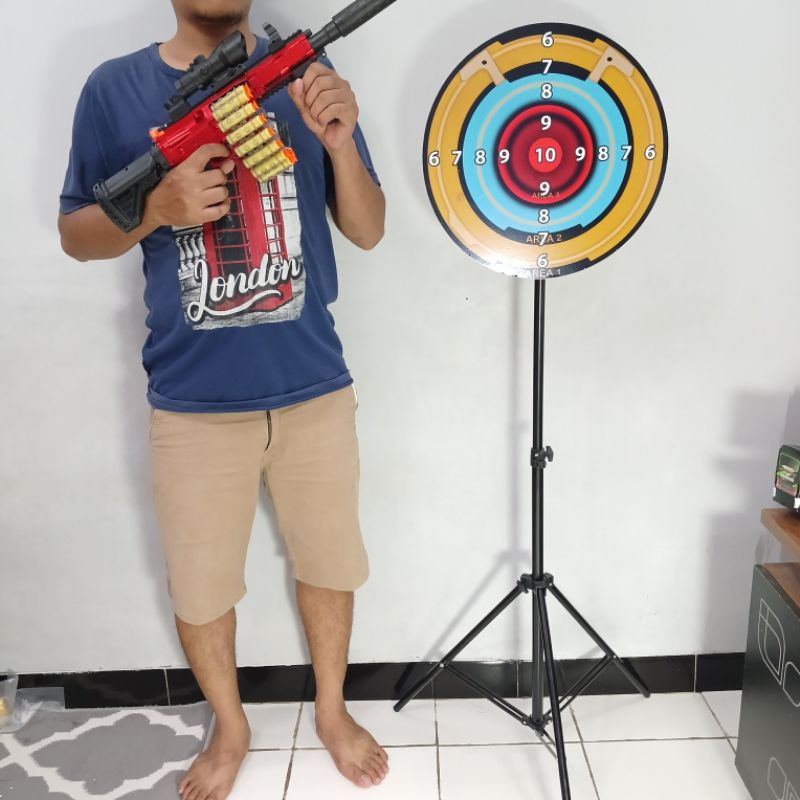 Jual Papan Sasaran Target Tembakan Peluru Tempel.Stand Tembakan Peluru ...