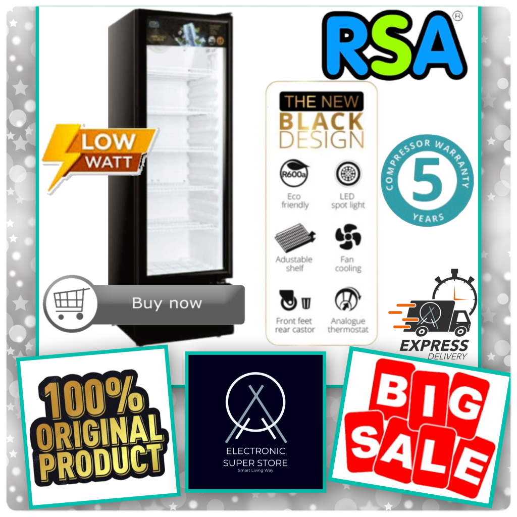 Jual RSA SHOWCASE AGATE300 AGATE-300 AGATE 300 SUPER FAST COOLING SUPER ...