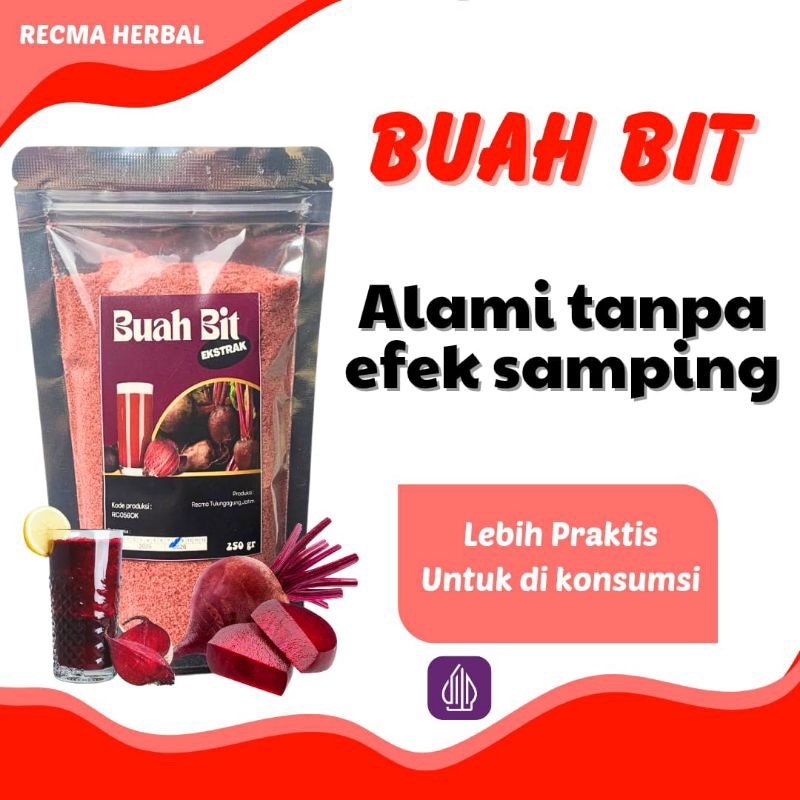 ESTRAK BUAH BIT PENAMBAH DARAH & MENGATASI ANEMIA ALAMI UNTUK BUMIL ISI 250GRAM