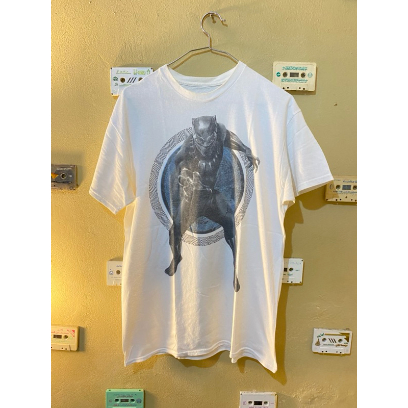 Marvel Black Panther Backprint Kaos Pria