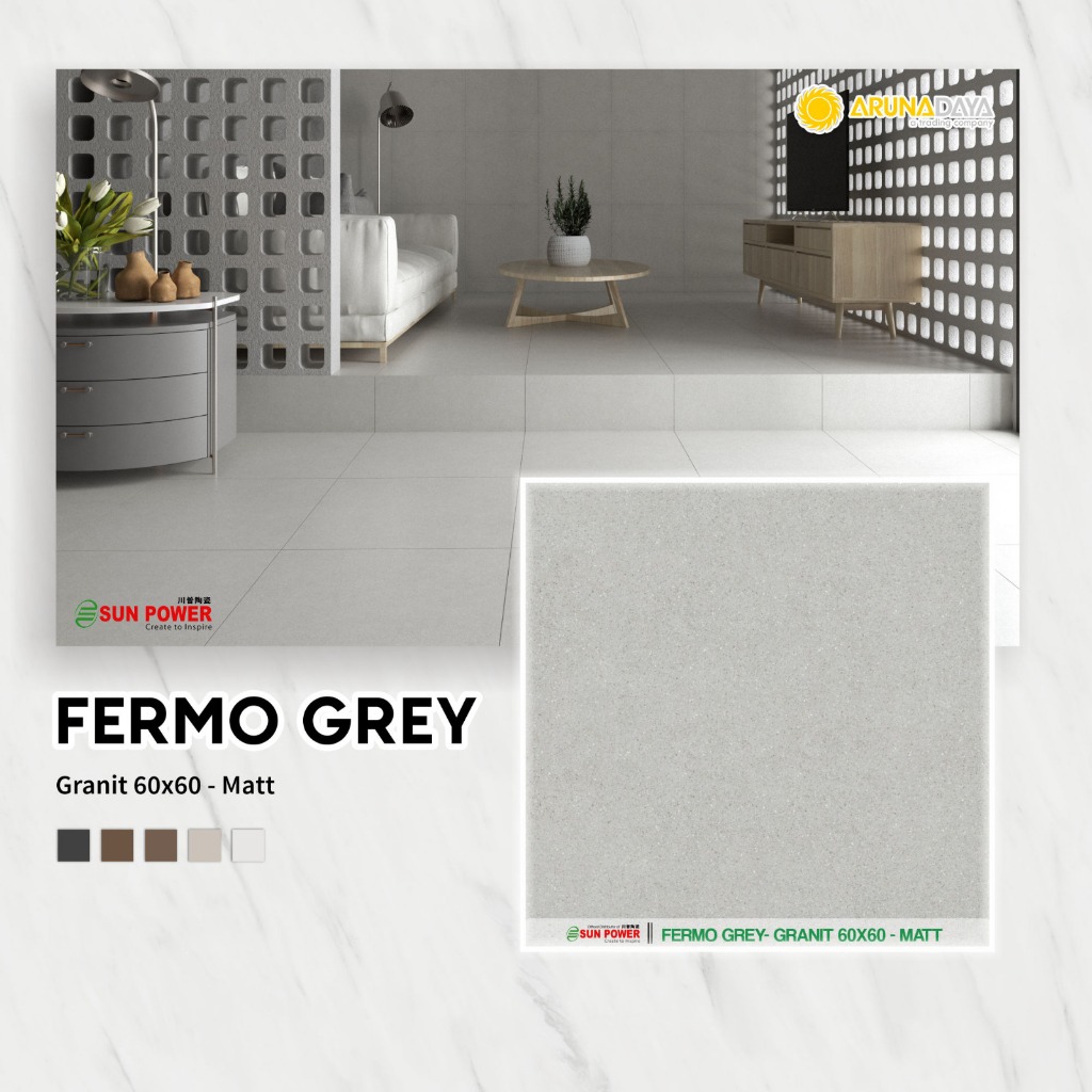 Jual Granit Matt Sun Power Fermo Series Ukuran 60x60-Fermo Bone & Fermo ...