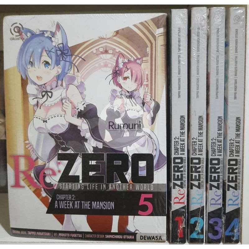 Jual Komik Set - Re Zero Chapter 2 : A Week At The Mansion - Tappei ...