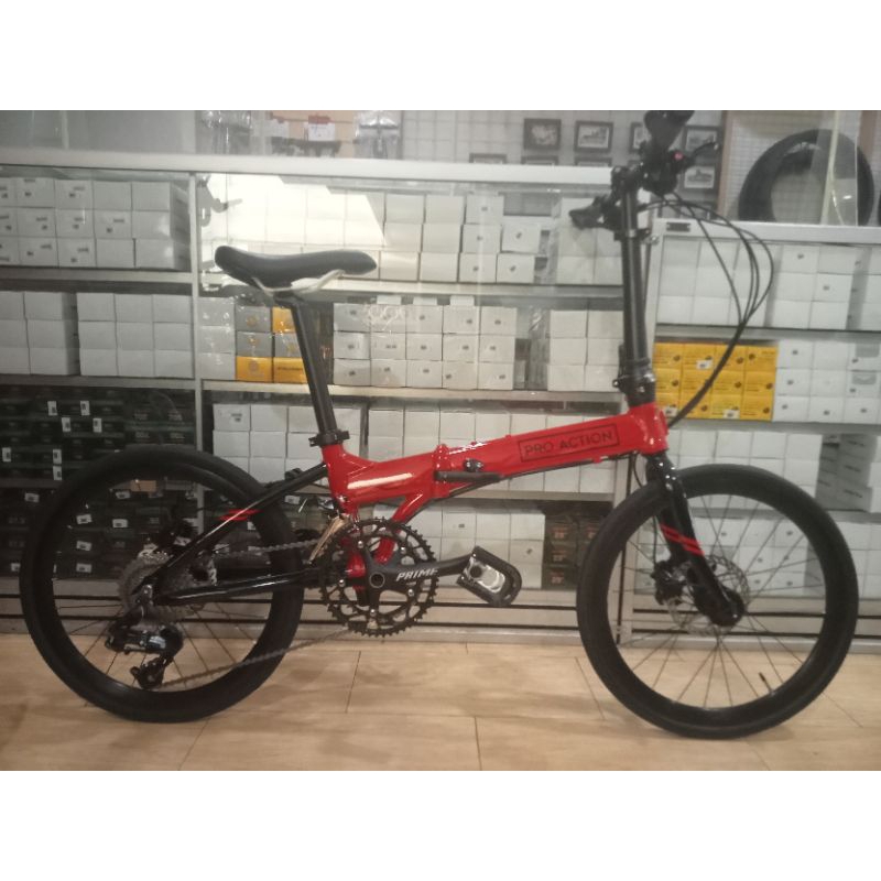 Jual sepeda lipat Pro Action Eagle 2x10 speed hydraulic - original ...