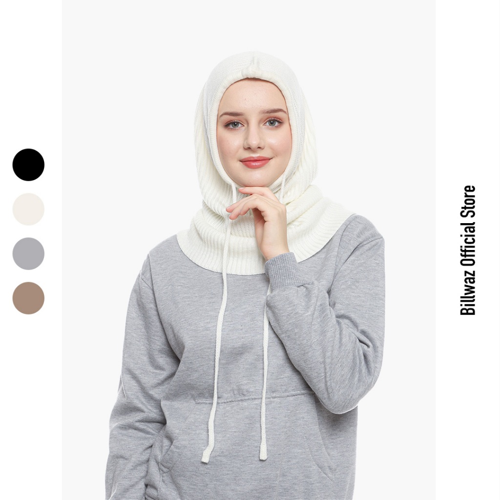 Jual Billwaz Hijab - Balaclava Hijab Instan - Kupluk - Hijab rajut ...
