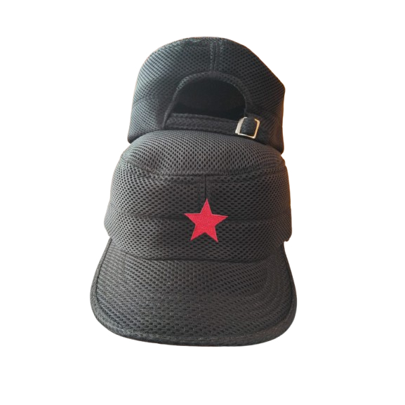 Jual Topi Komando double Mess Jaring Hitam Comrade Rusia Bintang Merah ...