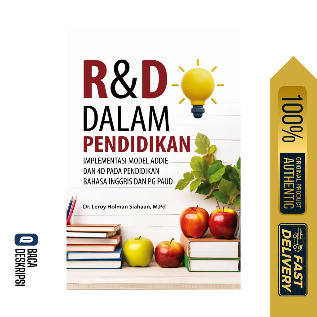 Jual Buku R&D Dalam Pendidikan: Implementasi Model ADDIE Dan 4D Pada ...