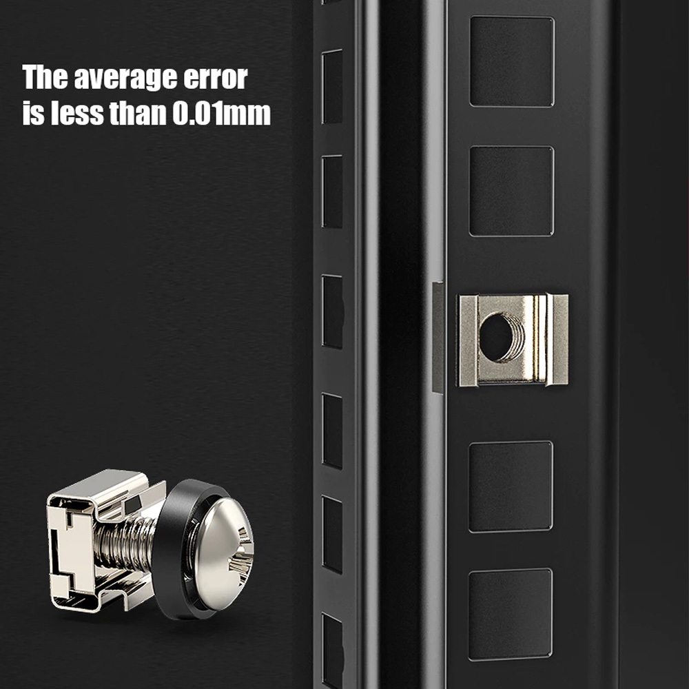Jual Baut Mur M6 Hardcase Cage Nut Screw Sekrup 50Pcs Rack Server Rak ...