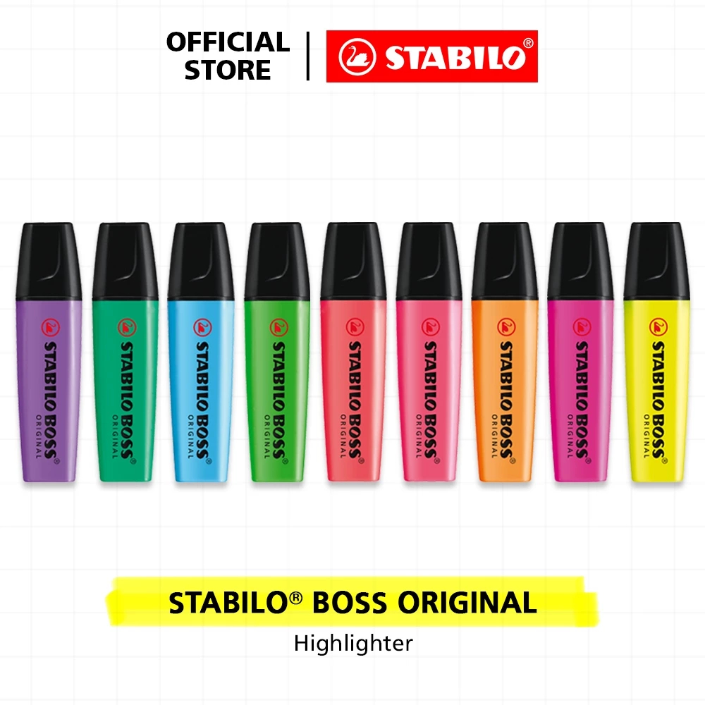 Jual Stabilo Boss Original Mix Colors Highlighter | Shopee Indonesia
