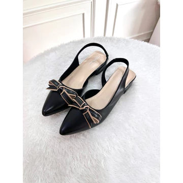 Sepatu Flat 2 Cm Louisdear LS 25 Sepatu Wanita Bahan Dove Tali Import Premium