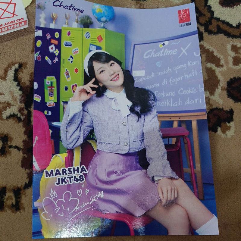 Jual poster chatime JKT48 official | Shopee Indonesia