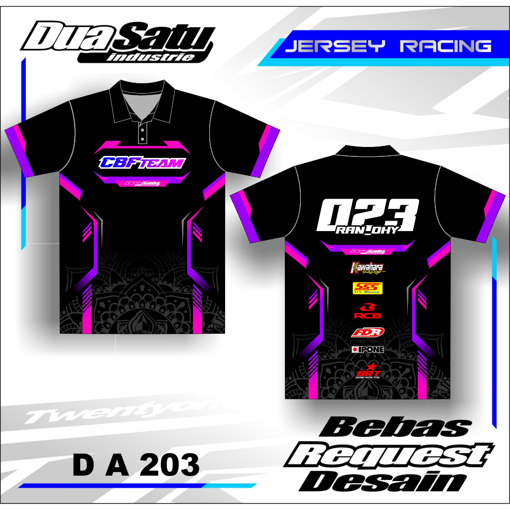Jual JERSEY RACING kaos baju jersey racing custom full printing jersey ...