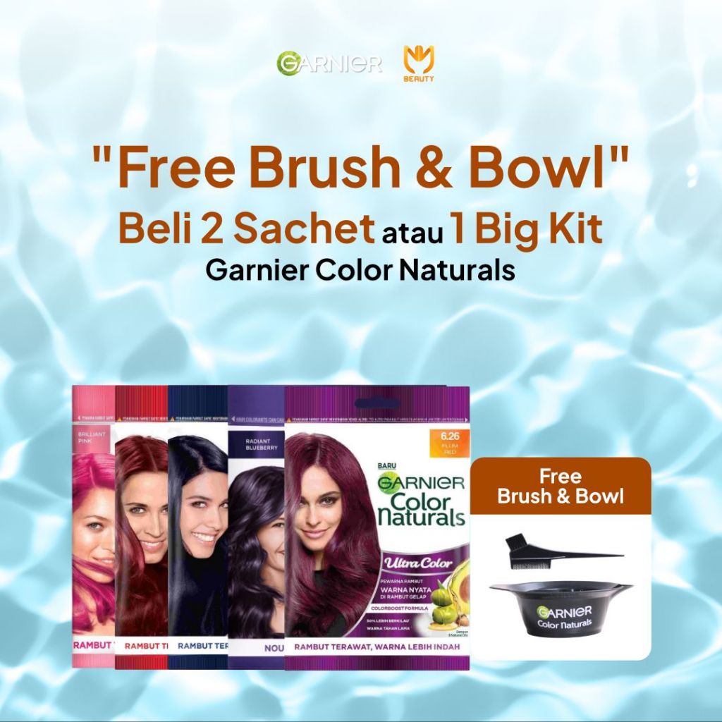 Jual Garnier Color Natural Express Ultra Color Sachet | Shopee Indonesia