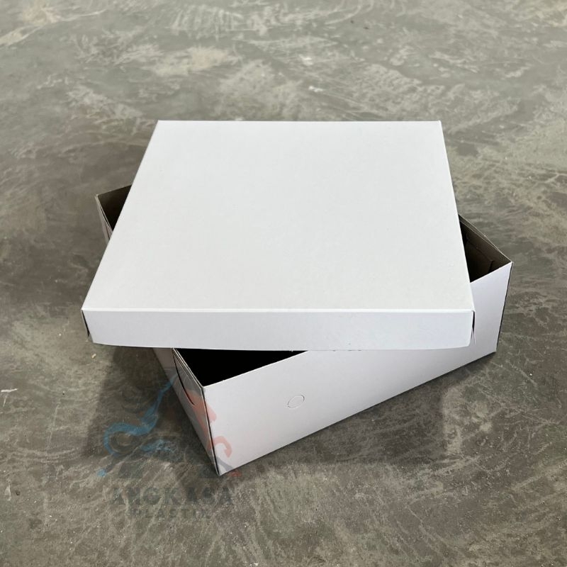 Jual Kotak nasi duplex ivory 18x18cm 20x20cm / box nasi / box ivory ...