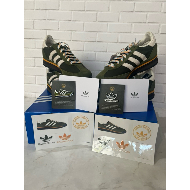 Jual Adidas SL 72 Kalimantan Island Series Full Set Dpt Pin , Postcard ...