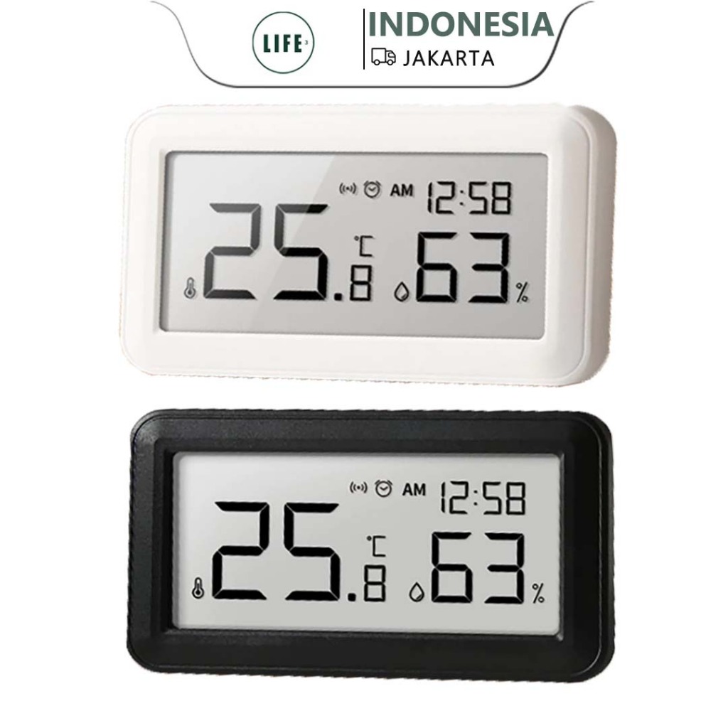 Jual 3life Jam Dinding LCD Vertikal - Tampilan Waktu/Suhu, Alarm, 3 ...