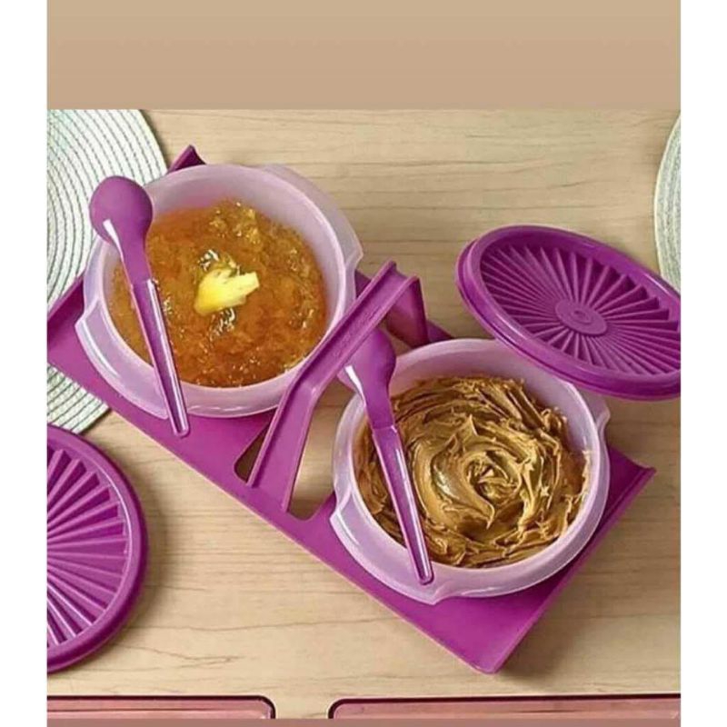Jual Condimate Duo Tupperware | Tempat Selai | Wadah Tupperware ...