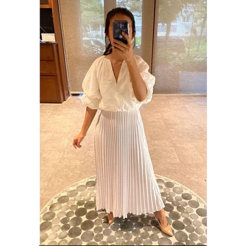 Rok Plisket Hyget Premium Mayung Dan Tebal