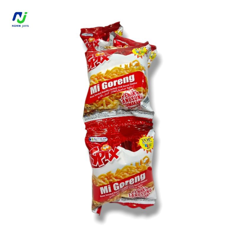 Jual ( READY STOK ) Spix Mie Goreng Jadul Paket 4 Renteng Isi 40 Pcs@9g ...