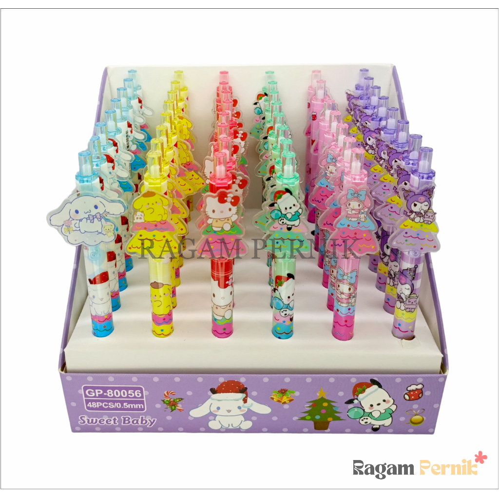 Jual PULPEN GEL CETEK / PULPEN PENCET KARAKTER / PULPEN ANAK-ANAK