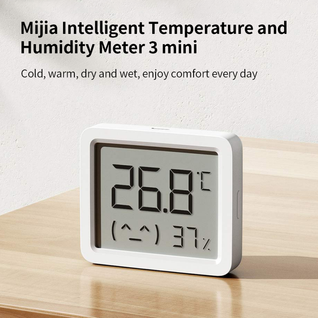Jual Xiaomi Mijia Smart Hygrometer & Thermometer 3 Mini‌ Penyegaran 6 ...
