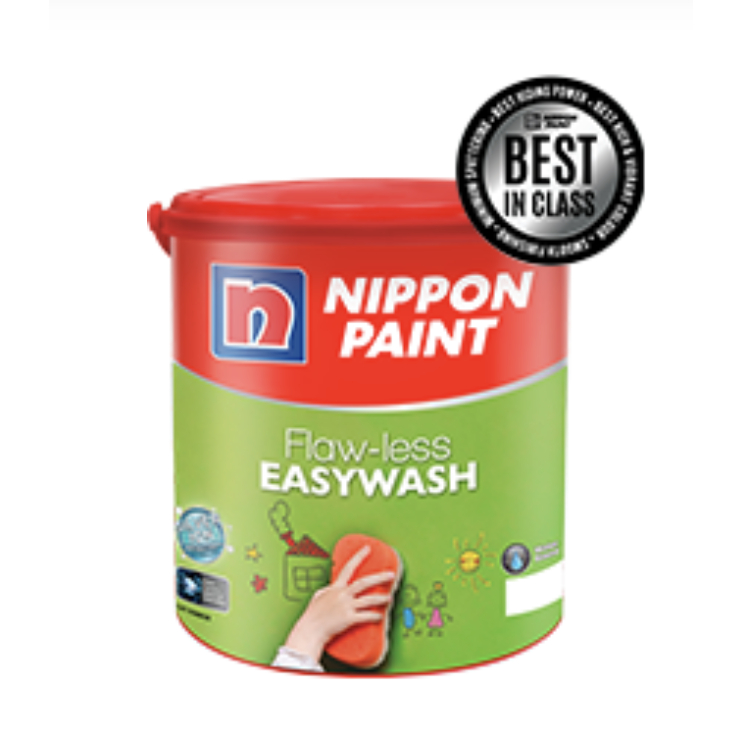Jual NIPPON FLAWLESS EASY WASH NP OW 1083P RETICENT WHITE - 2.5 LT ...