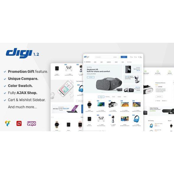 Jual Digi 1.9.1 – Electronics Store WooCommerce Theme | Shopee Indonesia