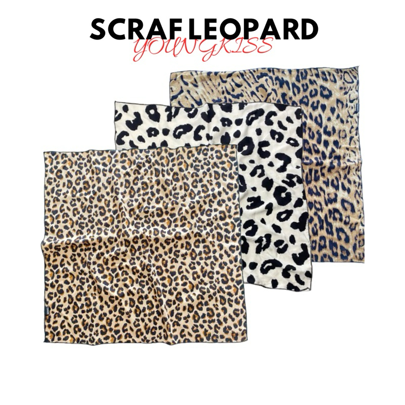 Jual Bandana Leopard | Scraf Bandana Leopard | Scraf Skena | Slayer ...
