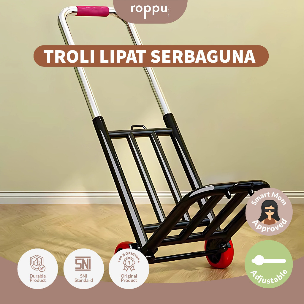 Jual ROPPU Troli Lipat Mini Serbaguna | Shopee Indonesia