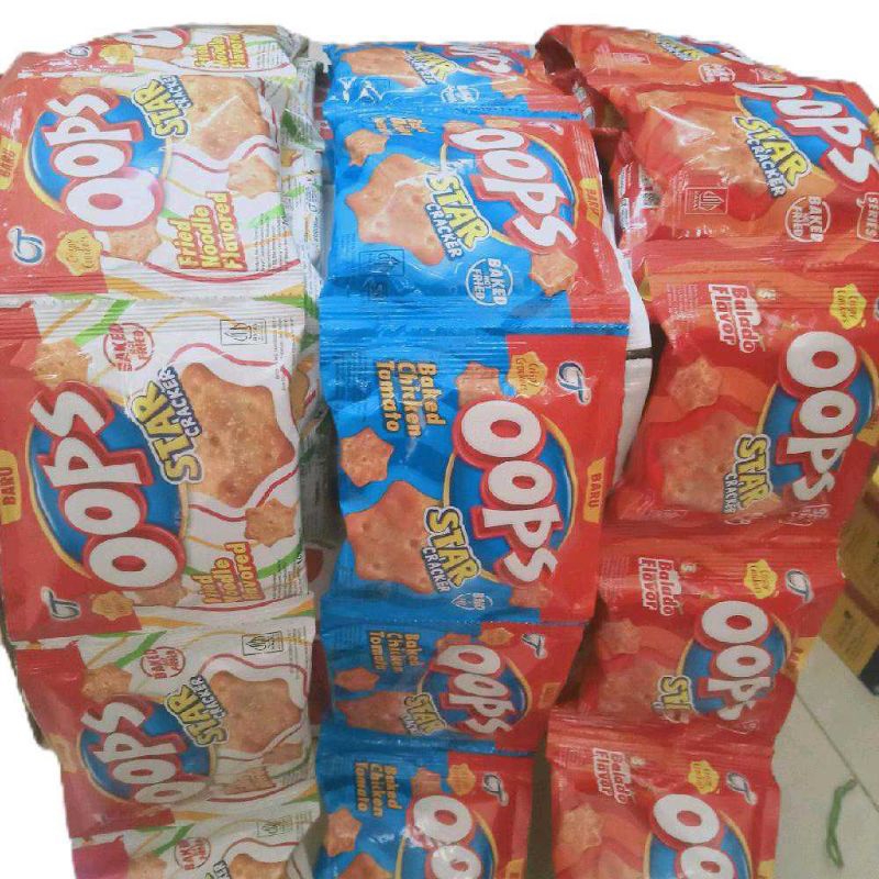 Jual Oops Star Cracker 10gr (1 Renteng Isi 10 pcs) | Shopee Indonesia