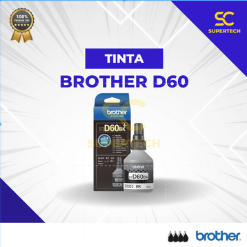 Jual Tinta Brother D-60 D60 D60 Black/Hitam Ori! For HL-T4000DW DCP ...