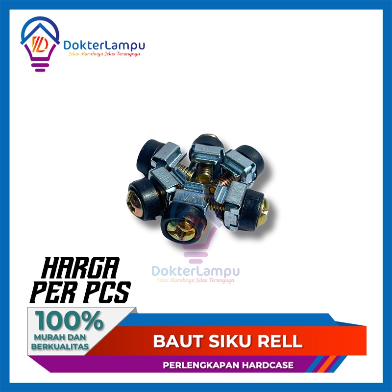 Jual Baut siku rell semua ukuran harga per pcs. | Shopee Indonesia