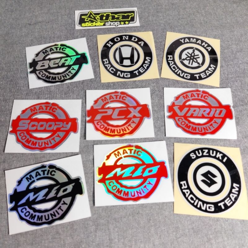 Jual stiker matic community stiker motor community | Shopee Indonesia