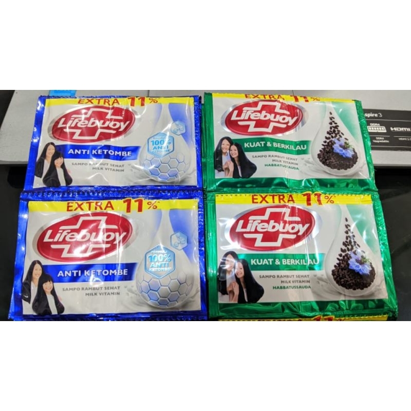 Jual shampo lifebuoy kemasan renteng ( 1renteng isi 12x2 sashet ...