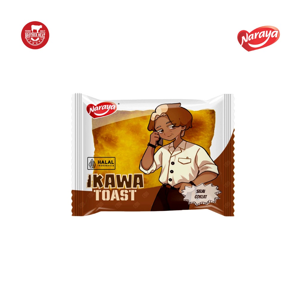 Jual Naraya Ikawa Toast 60gr / Roti Panggang - Brothermeatshop | Shopee ...
