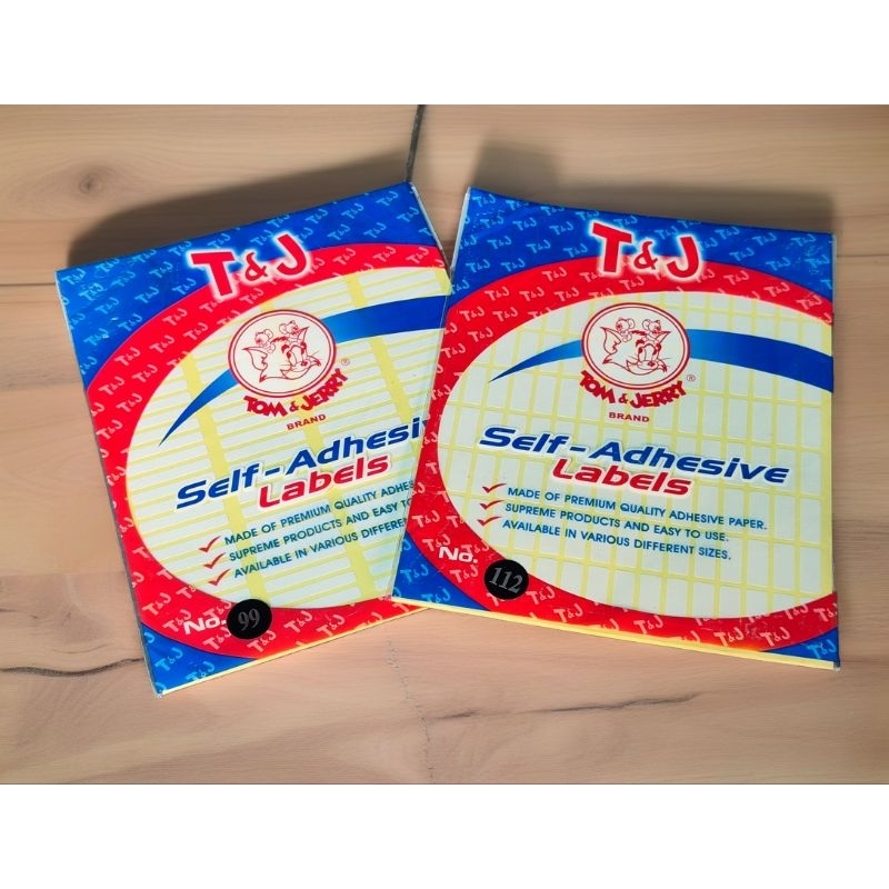 Jual Label Sticker TJ Label Tempek Ecer 5 Lembar | Shopee Indonesia