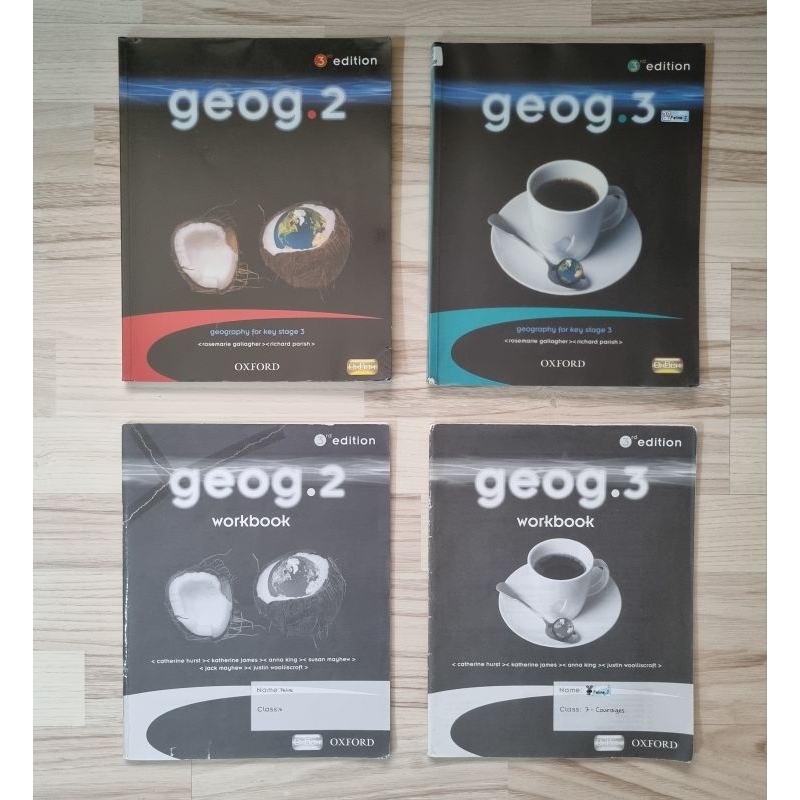 Jual Oxford Geography for Key Stage 3 geog 2 and geog 3 textbook and ...
