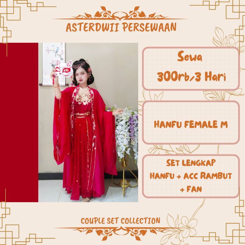 Jual SEWA ATAU RENTAL PAKAIAN TRADISIONAL FOX SPIRIT CHINESE HANFU ...
