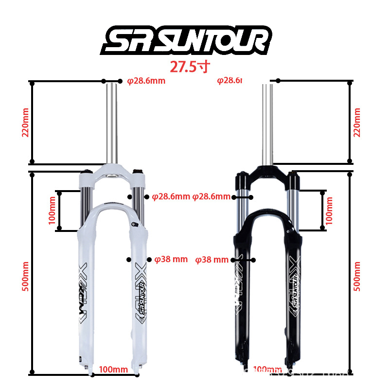 Jual Fork Suntour XCM V inch Lock out Travel 100 shock