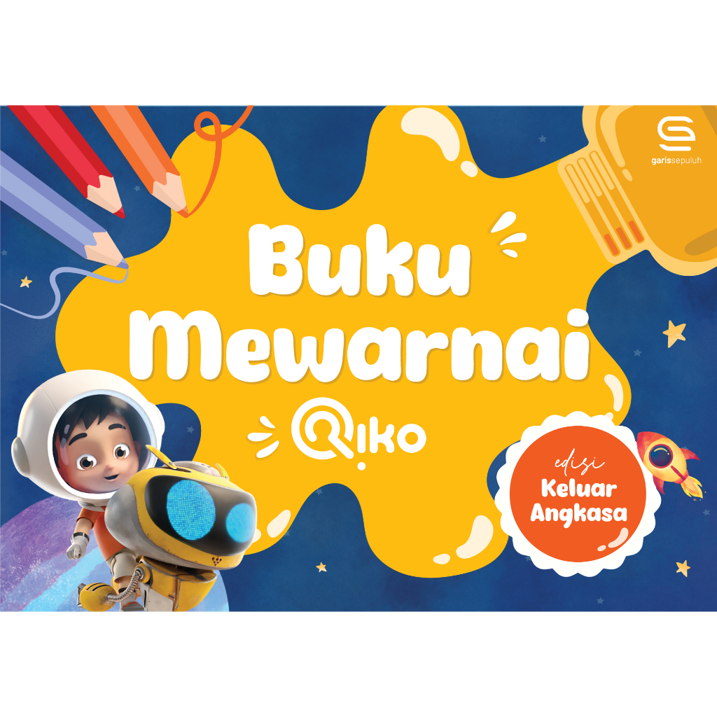 Jual Buku Mewarnai Riko The Series - Edisi Keluar Angkasa | Shopee ...