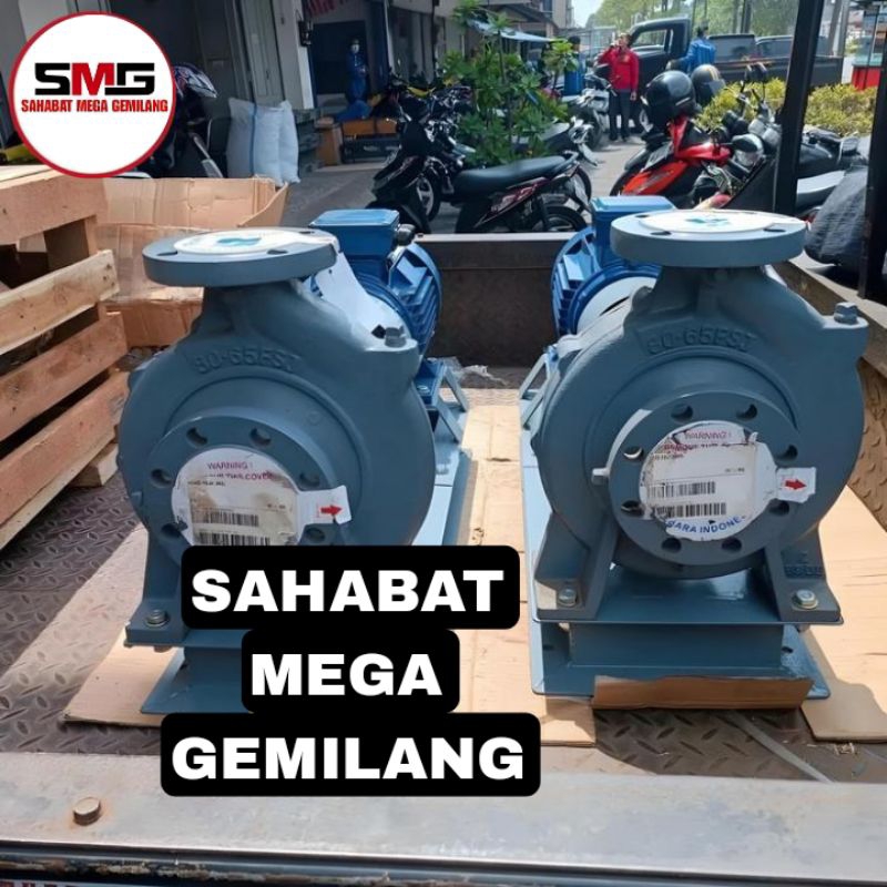 Jual pompa Centrifugal Ebara 50x40 FSHA + Motor 7.5 Hp 3Phase 2Pole ...