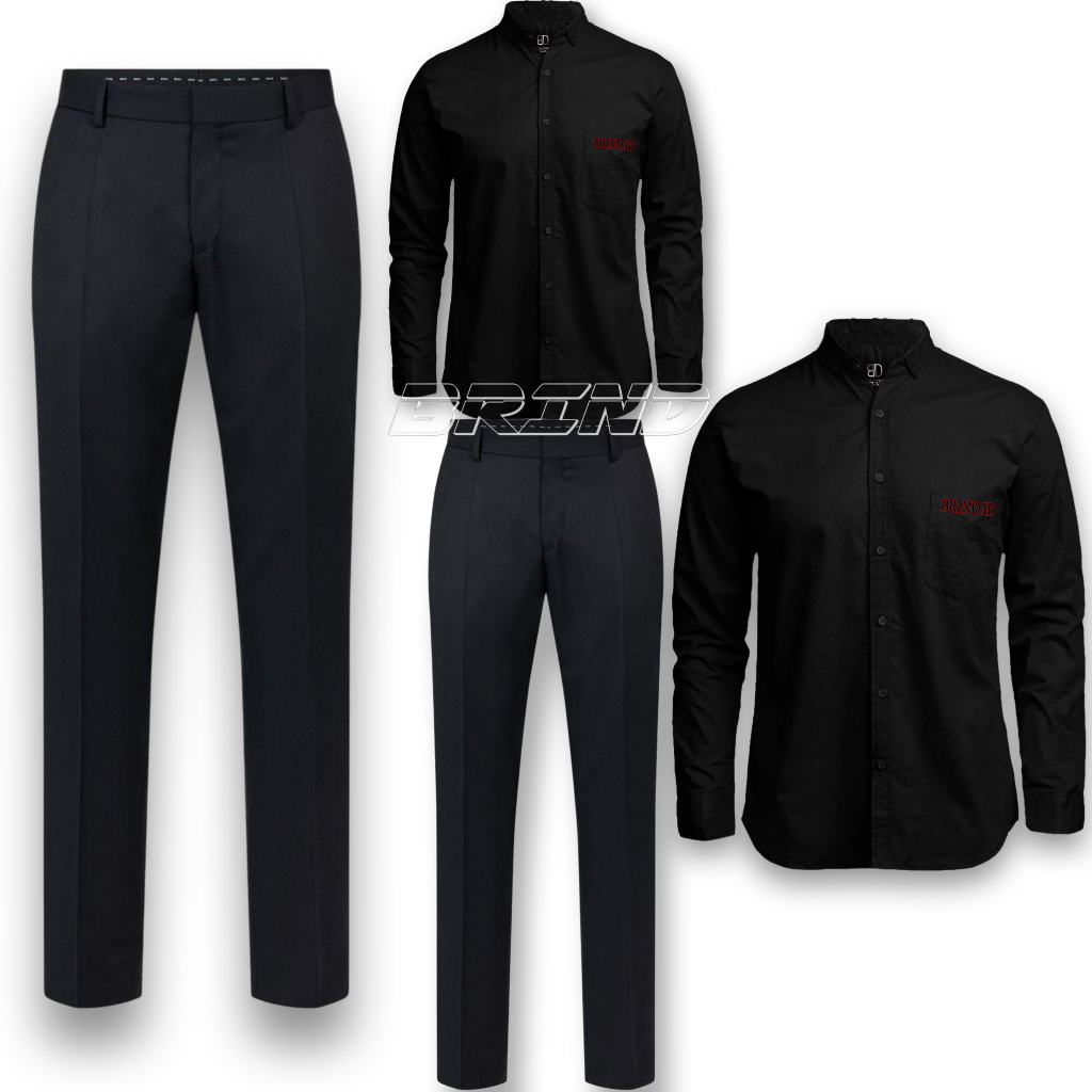 Jual Brind New Product Setelan Celana Formal Slim Fit - Kemeja Panjang ...