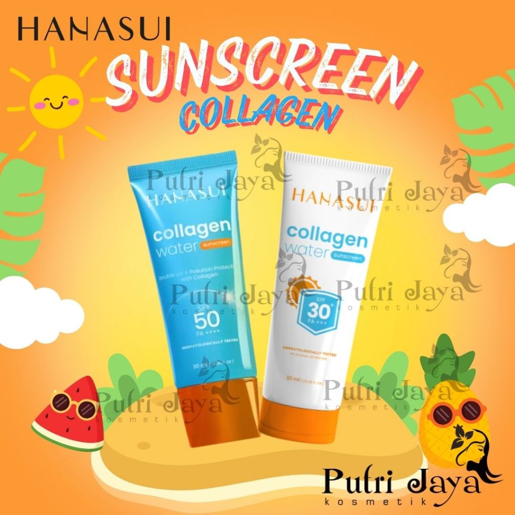 Jual HANASUI Sunscreen | SPF 30 / SPF 50 | Shopee Indonesia