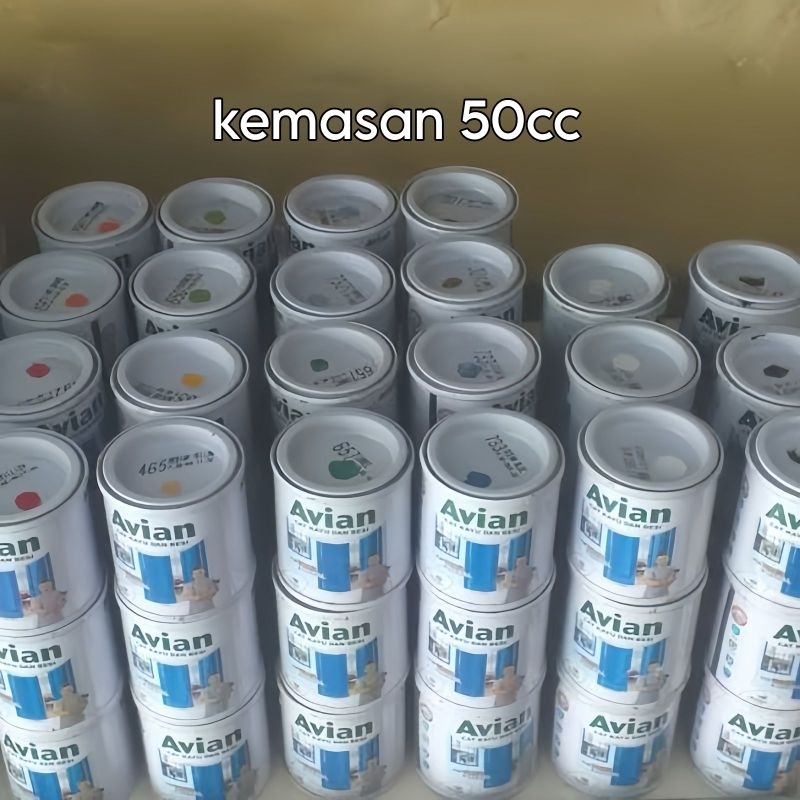 Jual cat Avian 50cc, cat kayu dan besi kecil 50cc | Shopee Indonesia