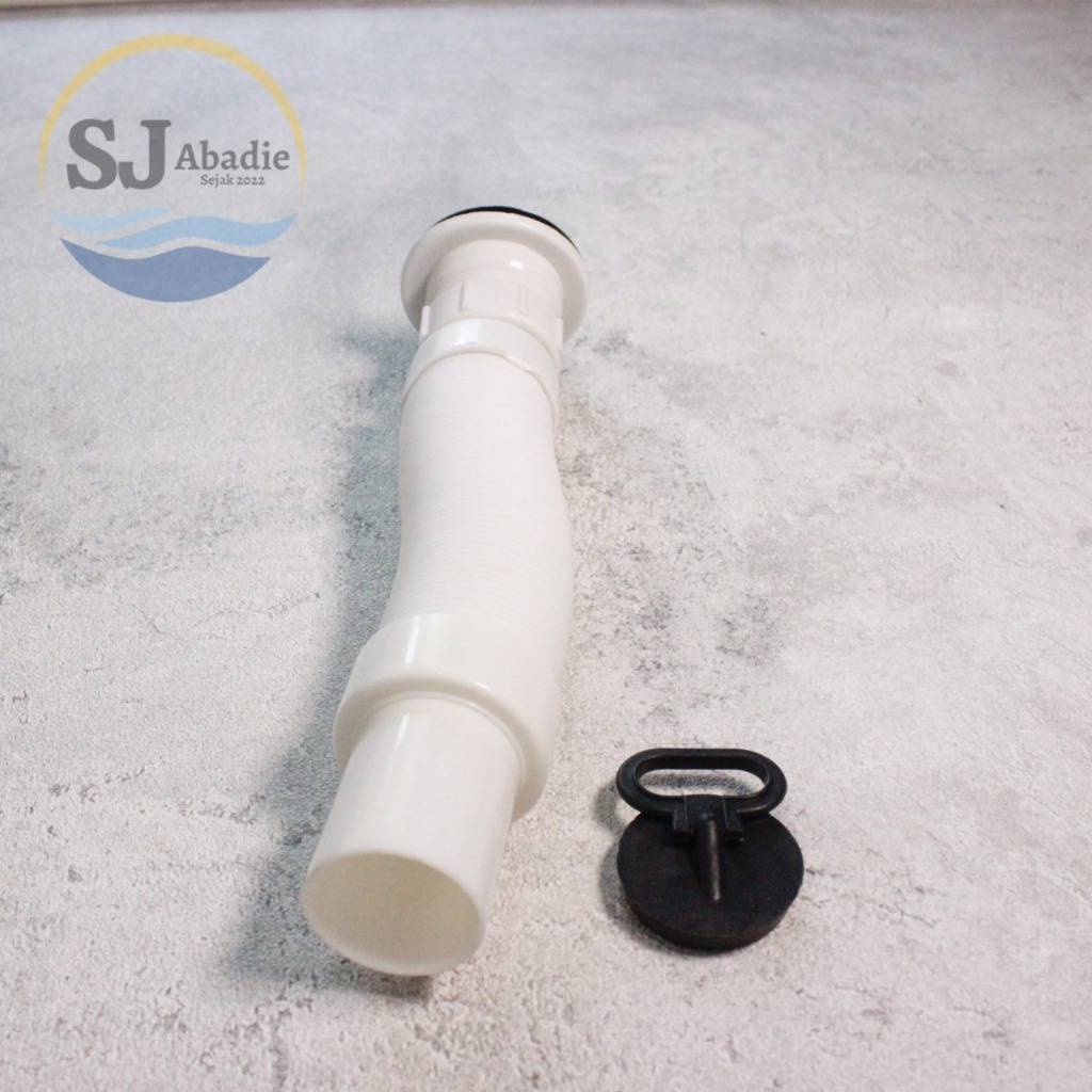 Jual (1 PC) WERKLINE Selang Tarik Wastafel + Sivon Avur Set Plastik 1 1 ...