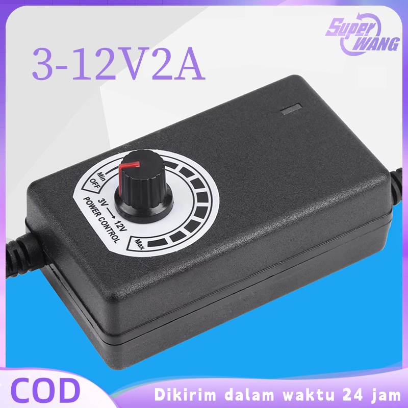 Jual Adaptor Dimmer Adjustable Adapter Dimmer Switching Power Supply ...